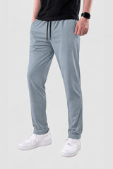 Alpine Men’s Silver Grey Imported Square Mesh Lycra Trouser