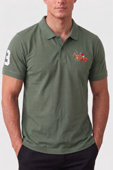 Alpine Men’s Light Green Cotton Polo Shirt - Pro Sport Edition