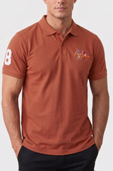 Alpine Men’s Mustard Cotton Polo Shirt - Pro Sport Edition