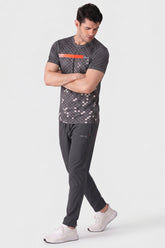 Alpine Men's - Imported Tracksuit - Charcoal Grey