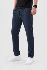 Alpine Men’s Navy Blue Imported Square Mesh Lycra Trouser