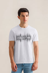 Alpine Soundwave Graphic T-Shirt White – Premium Cotton Tee