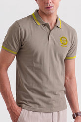 Alpine Men’s Skin Cotton Polo Shirt - Heritage Badge Edition