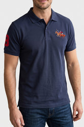 Alpine Men’s Navy Blue Cotton Polo Shirt - Pro Sport Edition