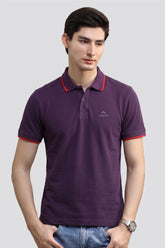 Alpine Men’s Purple Polo Shirt – Executive Fit