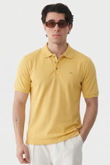 Alpine Men’s Lemon Polo – Elite Minimal Series