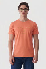 Alpine Men’s Peach High Density Graphic Tee