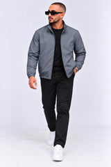 Alpine Men’s Wind Breaker Grey