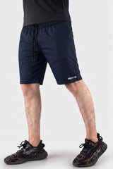 Alpine Men’s Navy Blue Imported Square Mesh Lycra Short