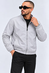 Alpine Men’s Wind Breaker Silver Grey