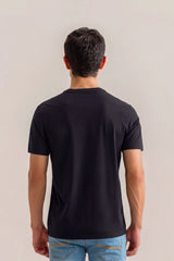 Alpine Soundwave Graphic T-Shirt Black – Premium Cotton Tee