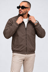 Alpine Men’s Wind Breaker Chocolate Brown