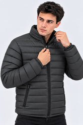 Alpine Men’s Puffer Jacket Black