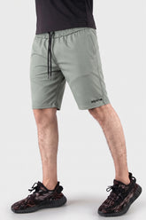 Alpine Men’s Light Green Imported Square Mesh Lycra Short