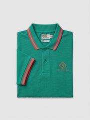 Alpine Men’s Green Cotton Polo Shirt - Limited Edition