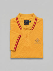 Alpine Men’s Yellow Cotton Polo Shirt - Limited Edition