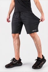 Alpine Men’s Black Imported Square Mesh Lycra Short