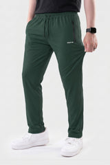 Alpine Men’s Green Performance Trousers – Active Fit Edition