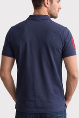 Alpine Men’s Navy Blue Cotton Polo Shirt - Pro Sport Edition