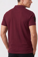 Alpine Men’s Maroon Cotton Polo Shirt - Pro Sport Edition