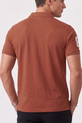 Alpine Men’s Mustard Cotton Polo Shirt - Pro Sport Edition