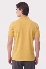Alpine Men’s Lemon Essential Polo Shirt