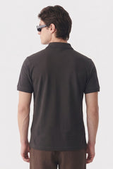 Alpine Men’s Dark Grey Essential Polo Shirt