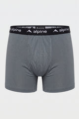 Alpine Men’s Grey Cotton Boxer – Premium Soft Fabric