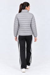 Alpine Women's Puffer Jacket Grey