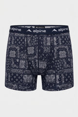 Alpine Men’s Navy Blue Cotton Boxer – Premium Soft Fabric