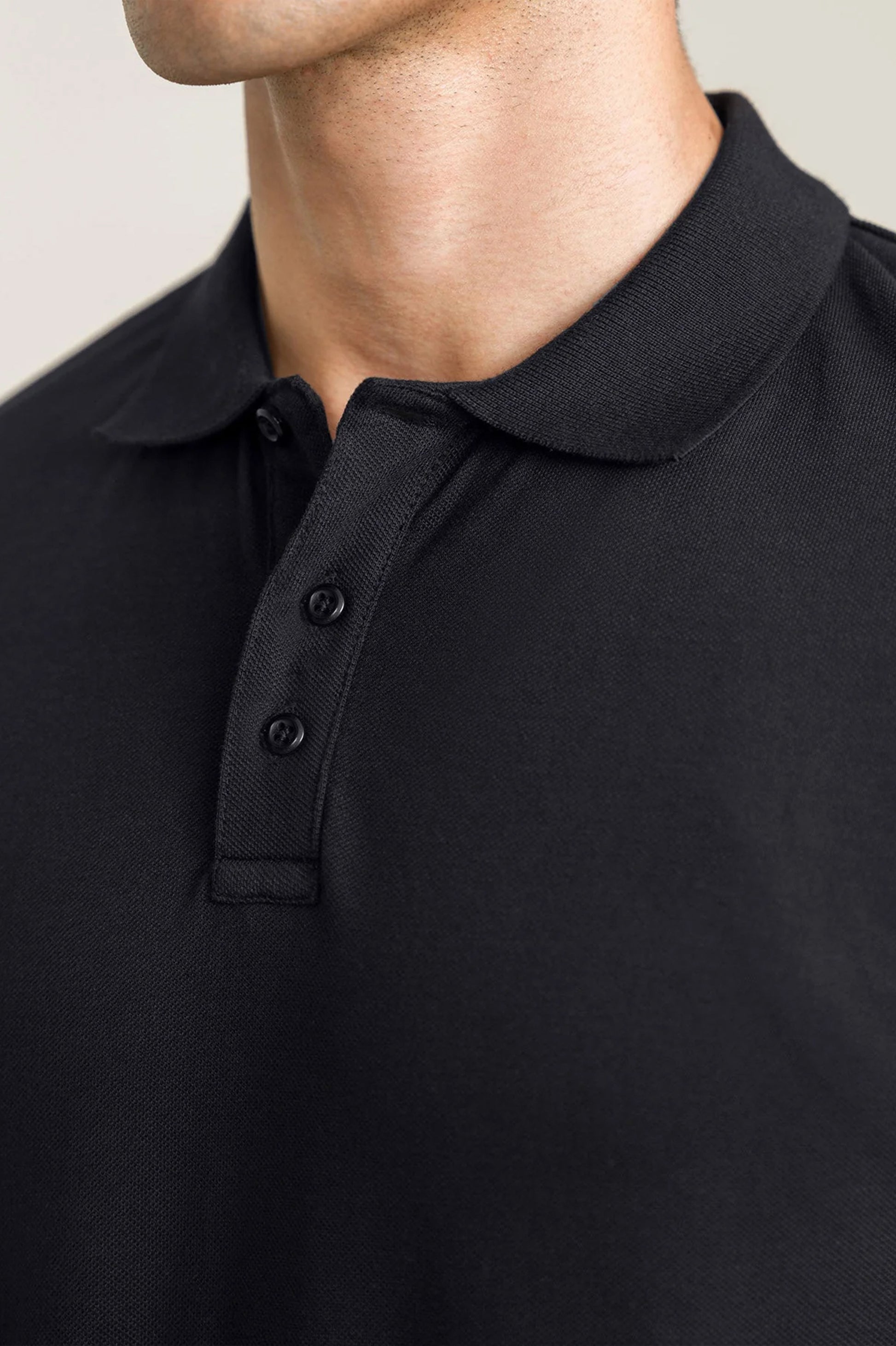 Black Basic Polo
