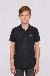 Alpine Kids Minimal Polo Black – Premium Quality