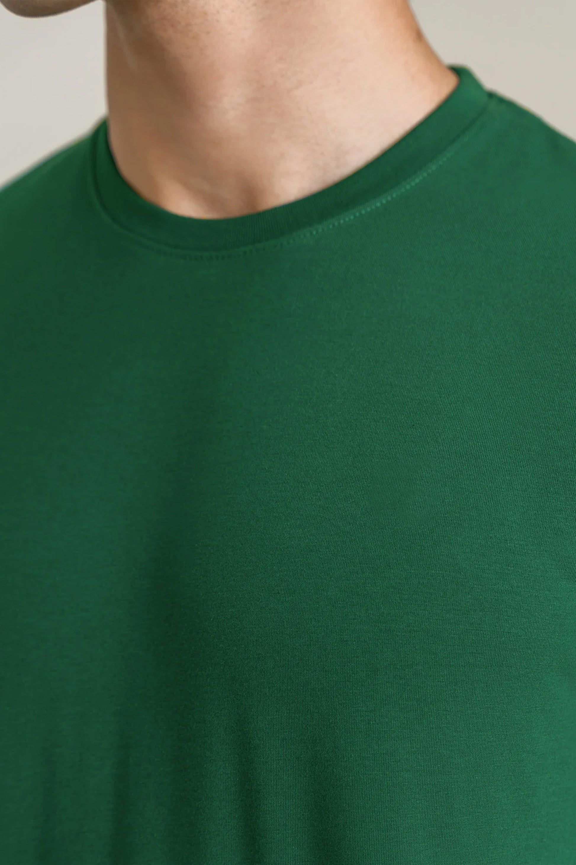 Dark Green Basic Tee