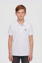 Alpine Kids Minimal Polo White – Premium Quality