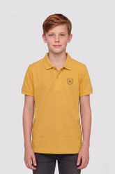 Alpine Kids Minimal Polo Yellow – Premium Quality