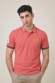 Alpine Men’s - Ash Rose Cotton Polo Shirt