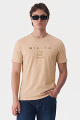 Alpine Men’s Sand High Density Graphic Tee