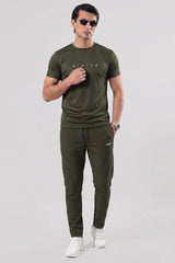 Alpine Men's - Imported Tracksuit - Olive