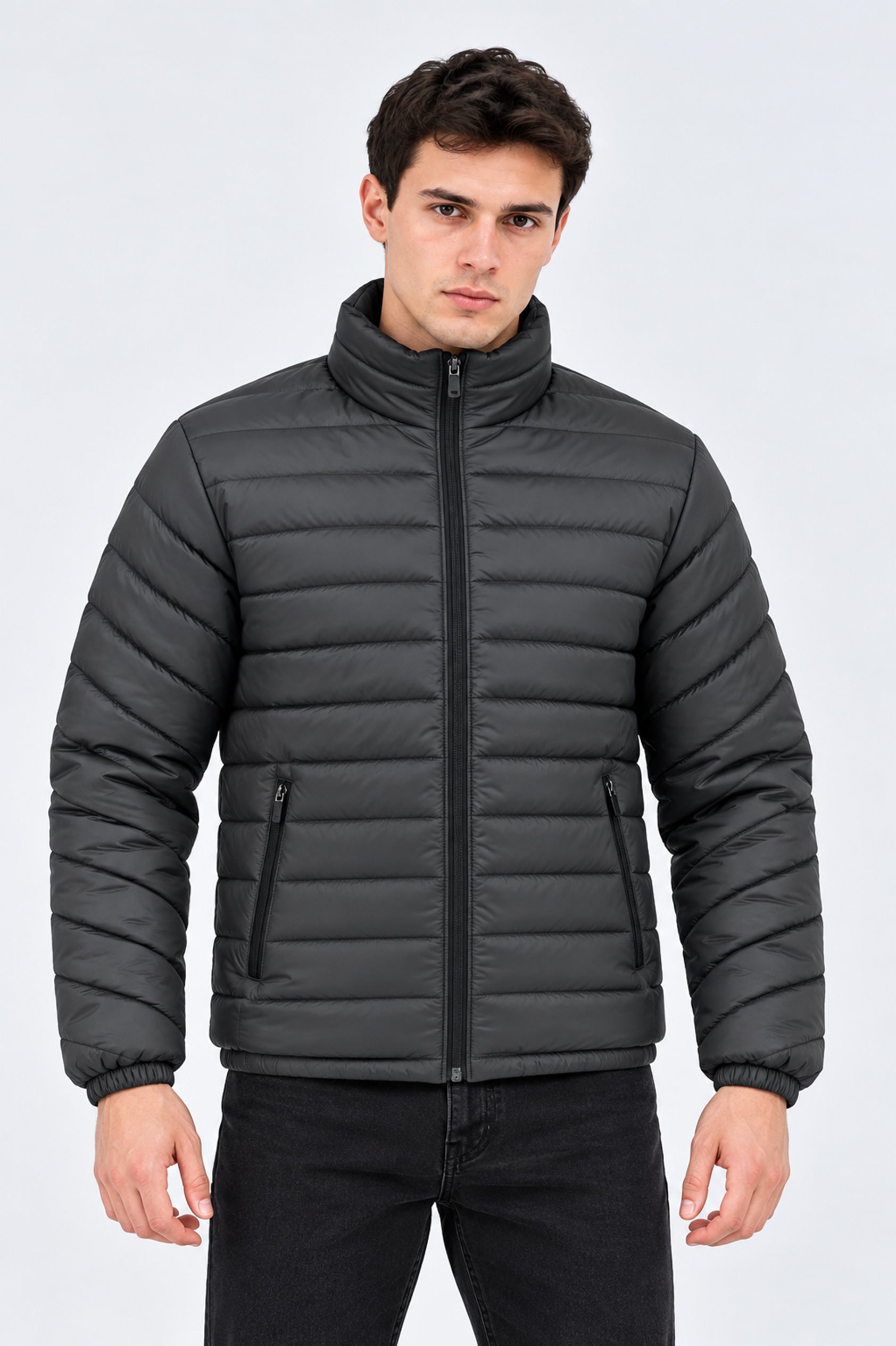 Alpine Men’s Puffer Jacket Black