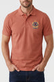 Alpine Men’s Mustard Cotton Polo Shirt - Crown Edition