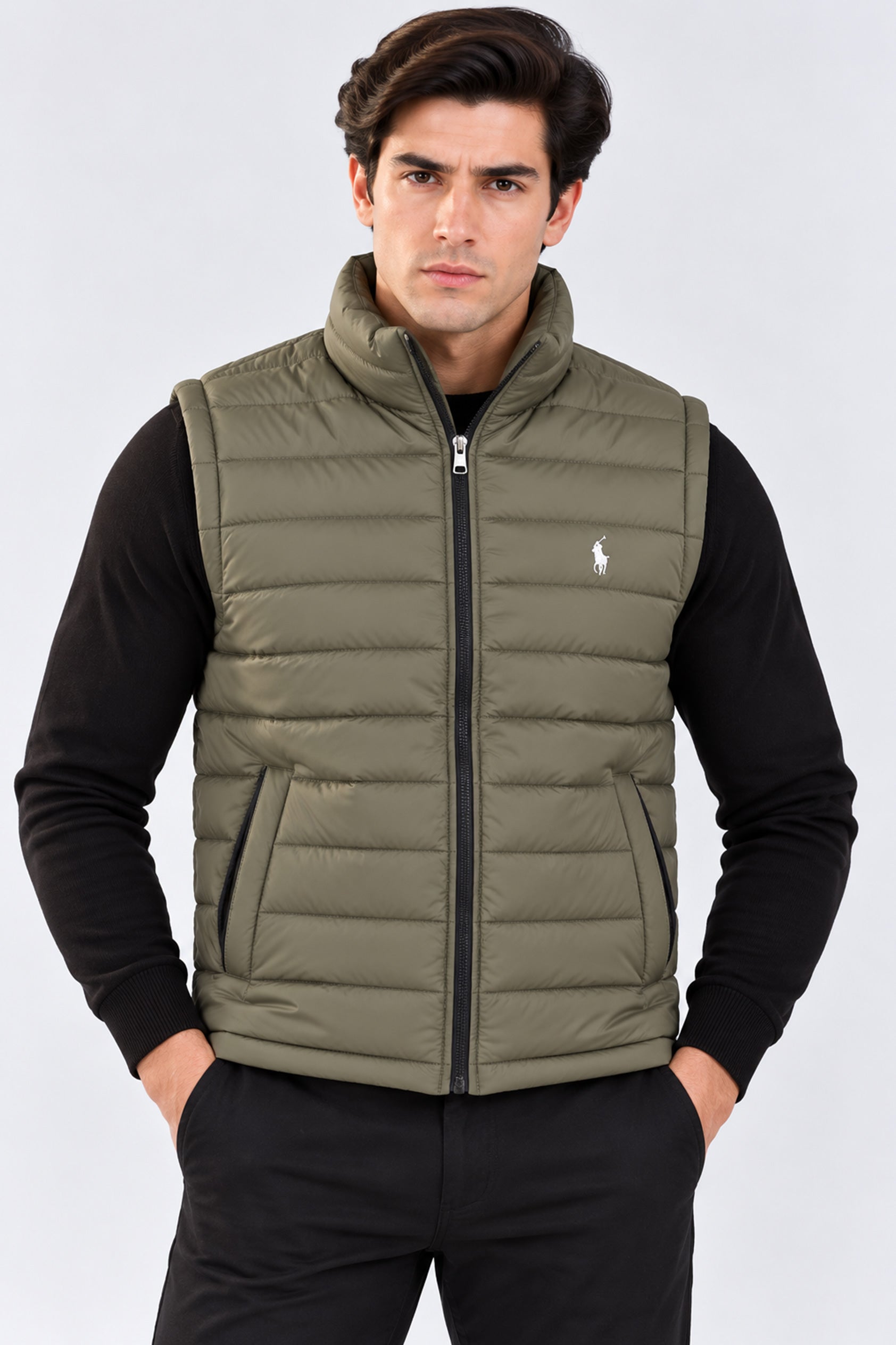 Alpine Men’s Imported Gilet Olive
