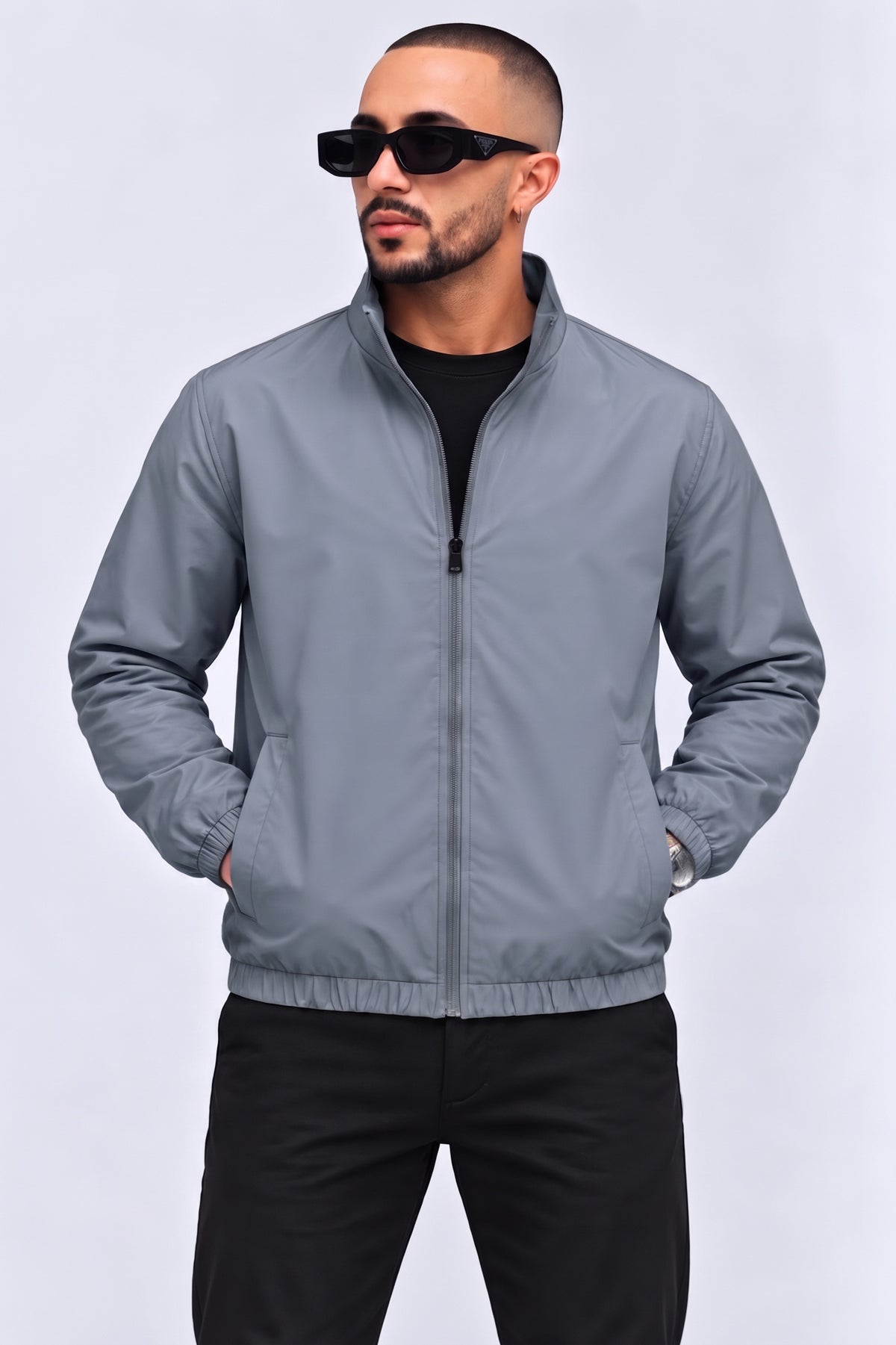 Alpine Men’s Wind Breaker Grey