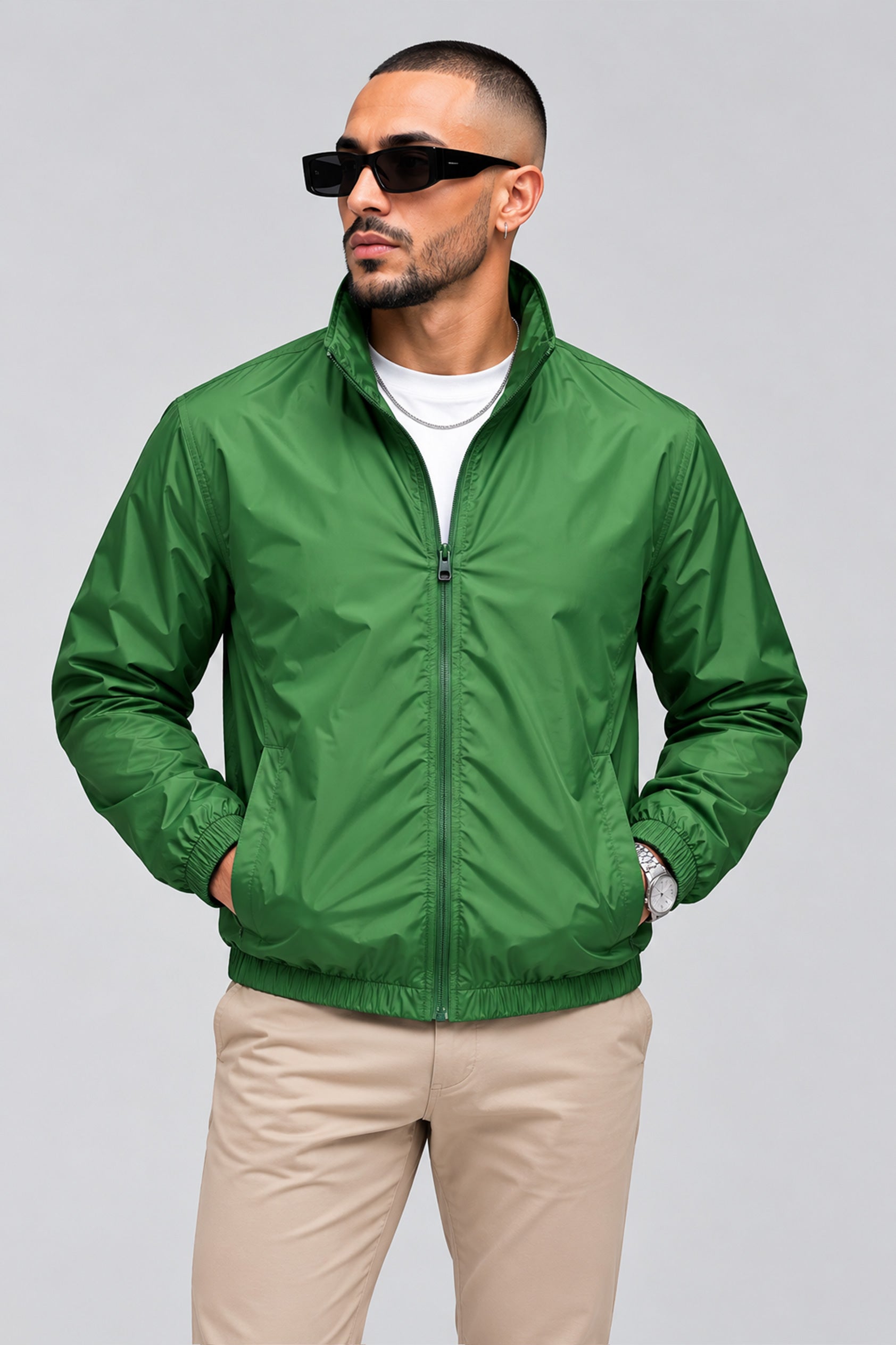 Alpine Men’s Wind Breaker Green