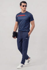 Alpine Men's - Imported Tracksuit - Navy Blue