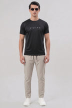 Alpine Men's - Imported Tracksuit - Sand Black