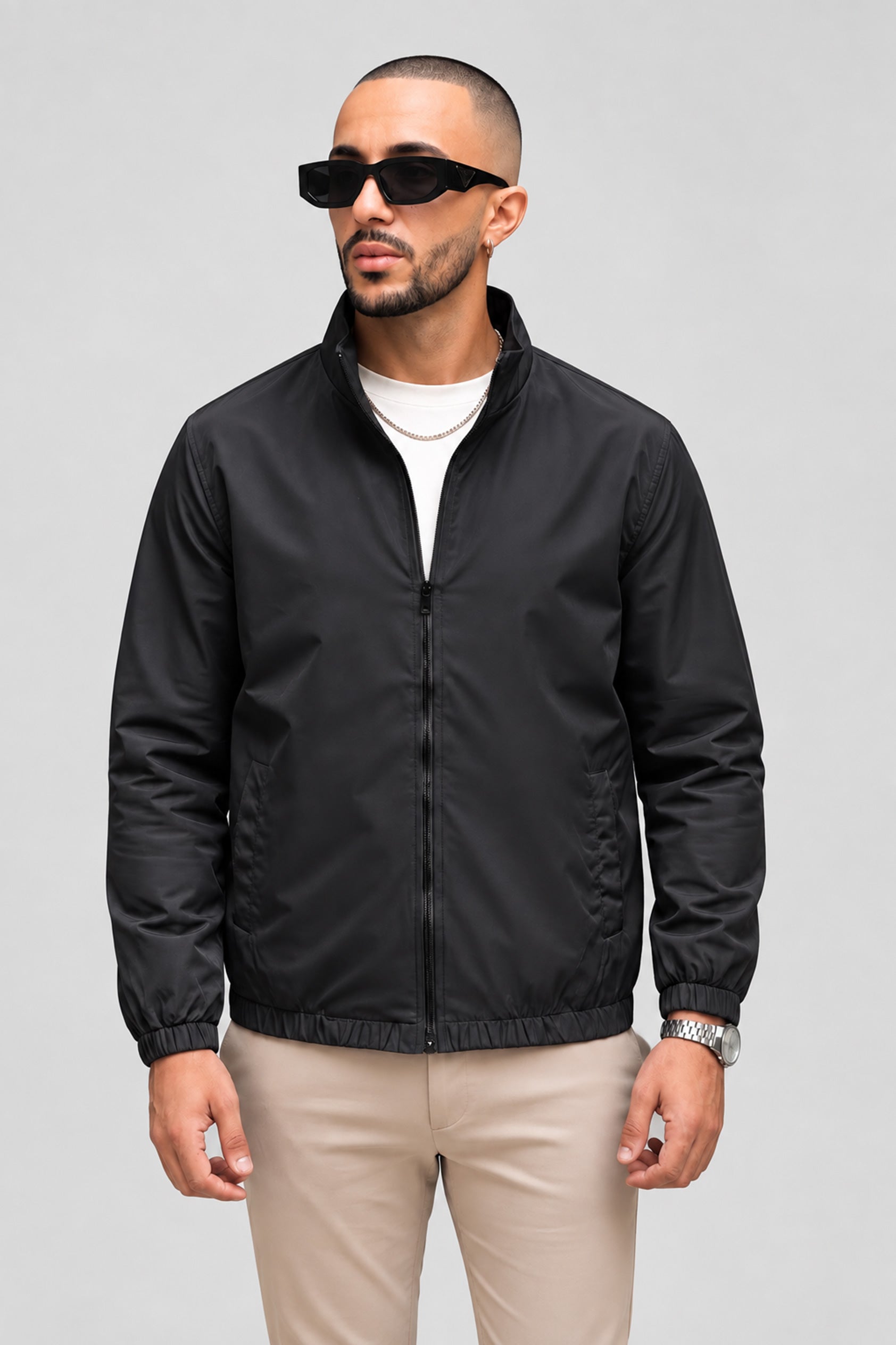 Alpine Men’s Wind Breaker Black