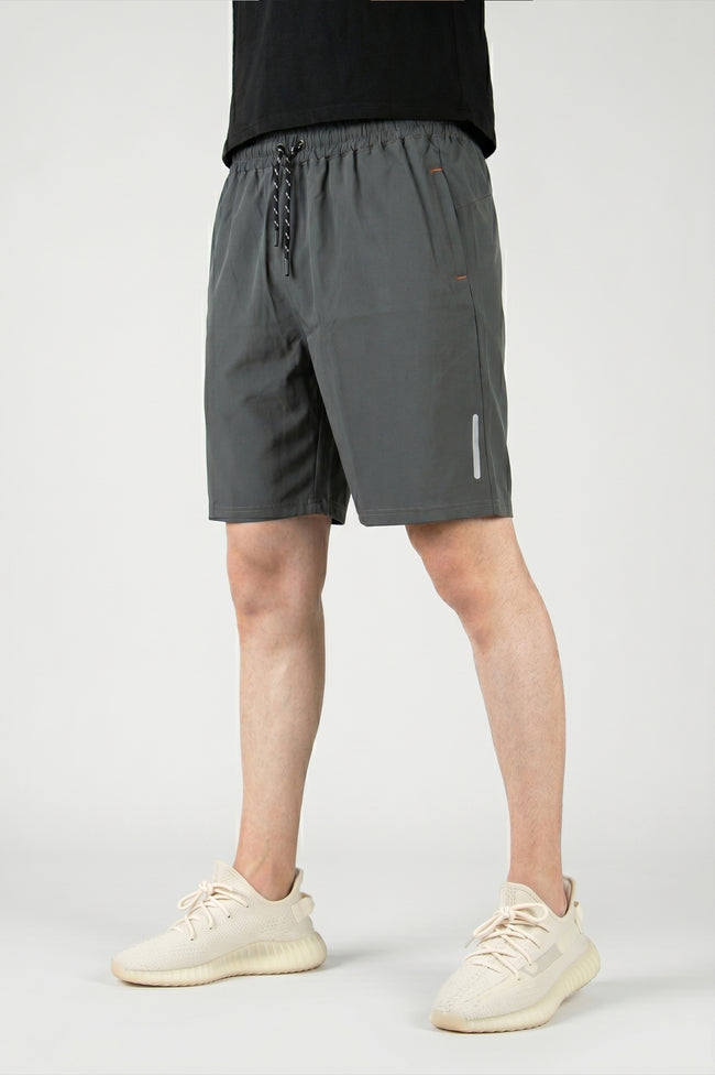 Alpine Men’s Grey Performance Training Shorts Hover Image