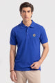 Alpine Men’s Royal Blue Polo – Royal Lion Edition