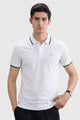 Alpine Men’s White  Polo Shirt – Executive Fit