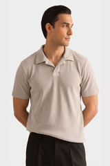 Skin V Neck Knitted Polos